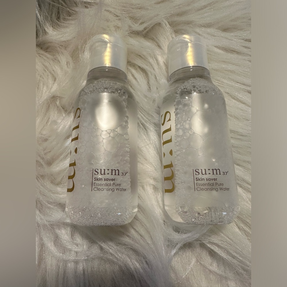 SU:M37 Skin Saver Essential Pure Cleansing Water 100ml x 2 Pcs. SUM37.